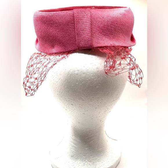 Vintage 1950s/1960s Halo Birdcage Fascinator Hat - Picture 4 of 10